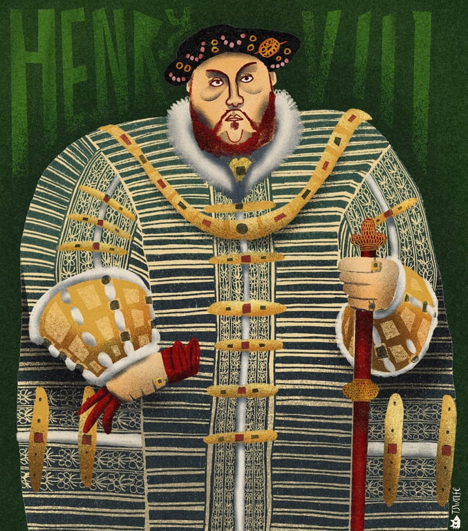 TS Wolfe Illustration King Henry