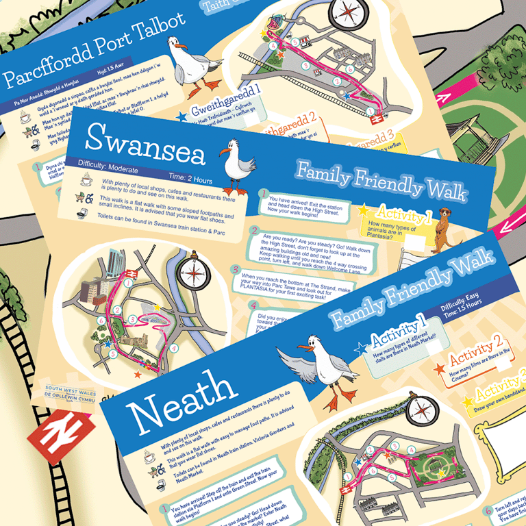 Arry Cain Family Activity maps