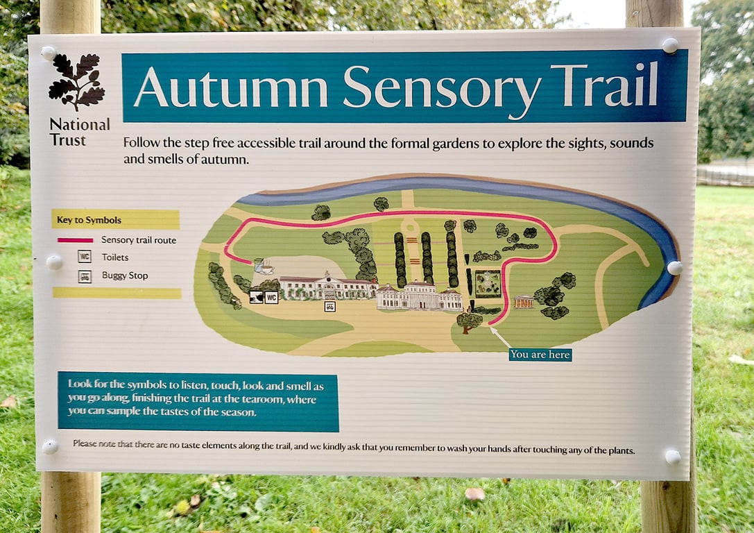 Arry Cain National Trust – Sensory trail map