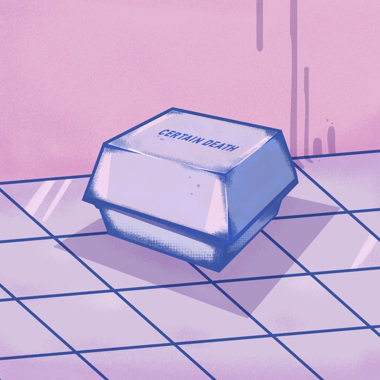 Excellent Editorial Illustration Part 2 curated by AOI Burger Box