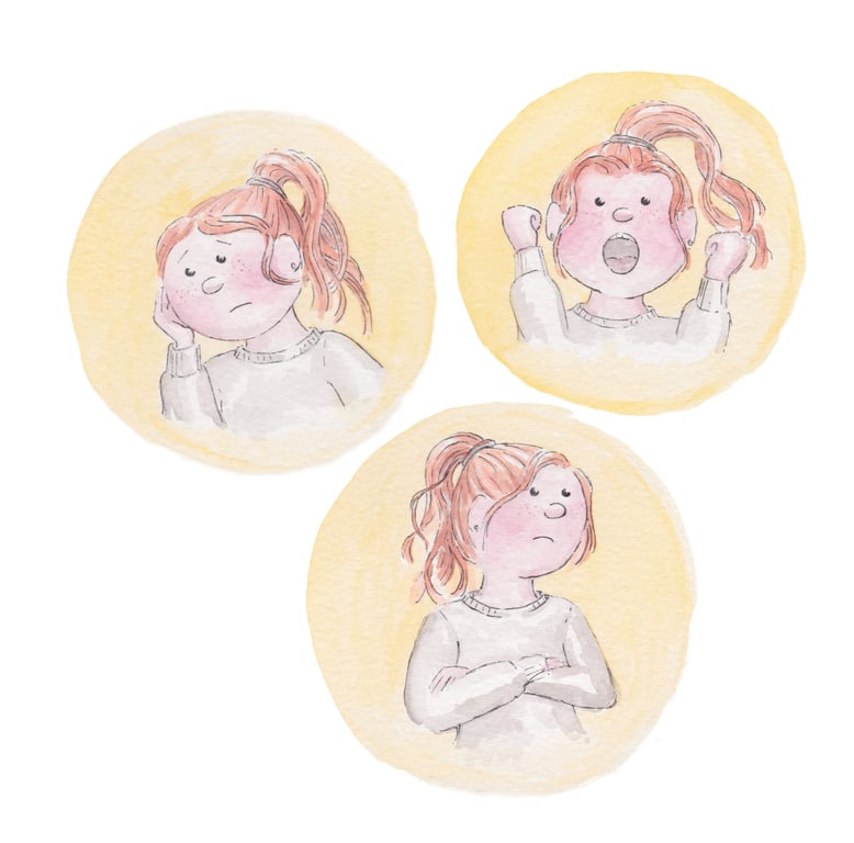 Rebecca Sabene (Sebecca Ltd) Mixed Emotions – from the book – ‘Reach for the Stars, Dear Girl’