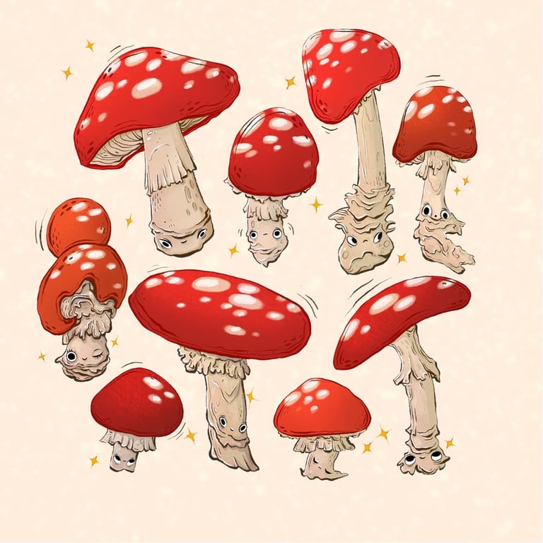 Our Whimsical World - Curated by DK Children's Publishing Funguys cream