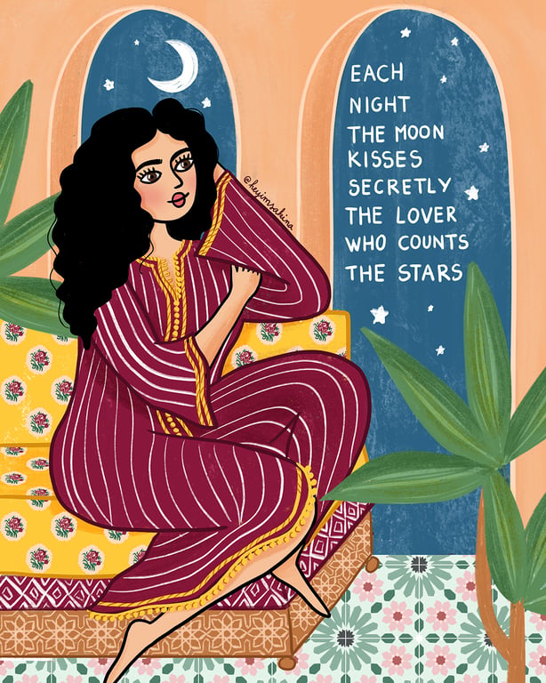 Sakina Saidi Moon lover