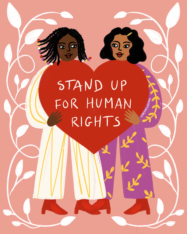 Sakina Saidi Stand Up For Human Rights