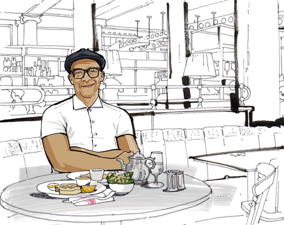 Lyndon Hayes Jay Blades / Observer Food Monthly