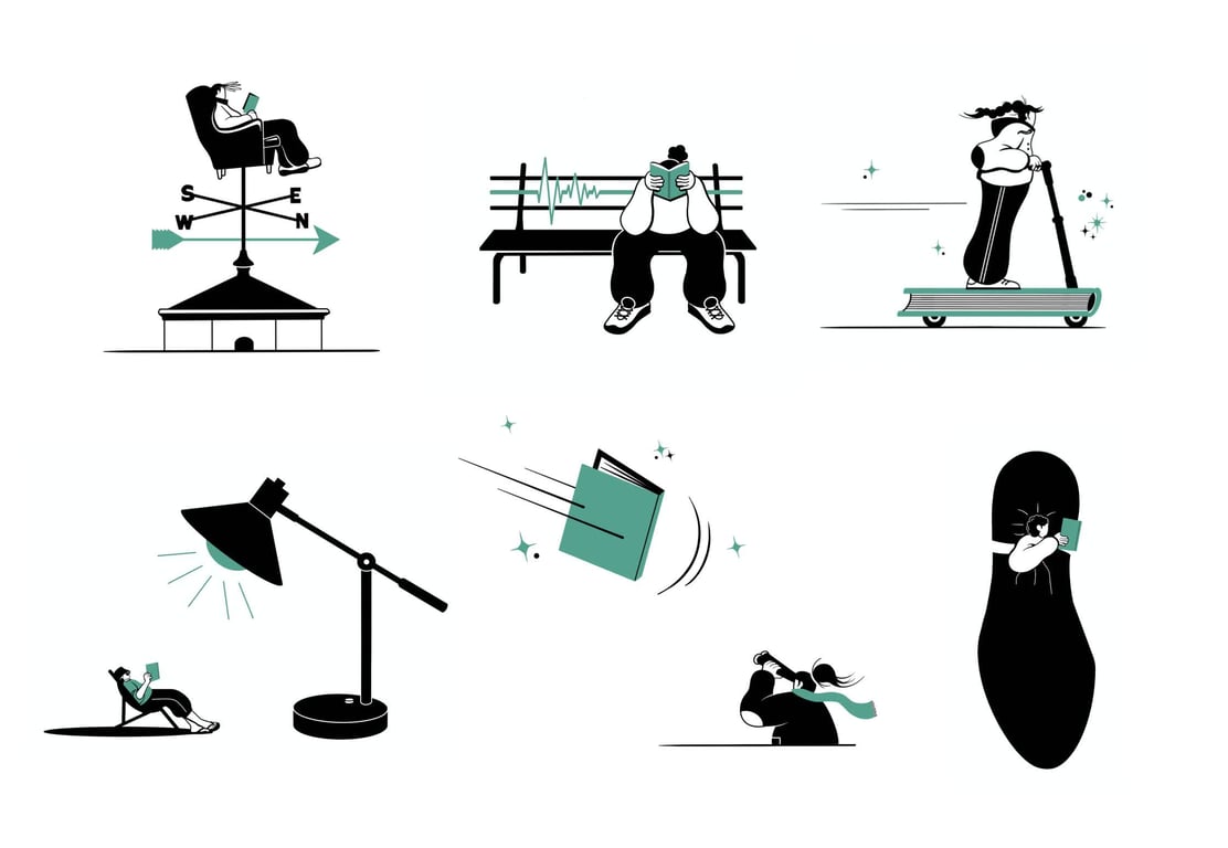 Pablo Caracol Spot Book illustrations