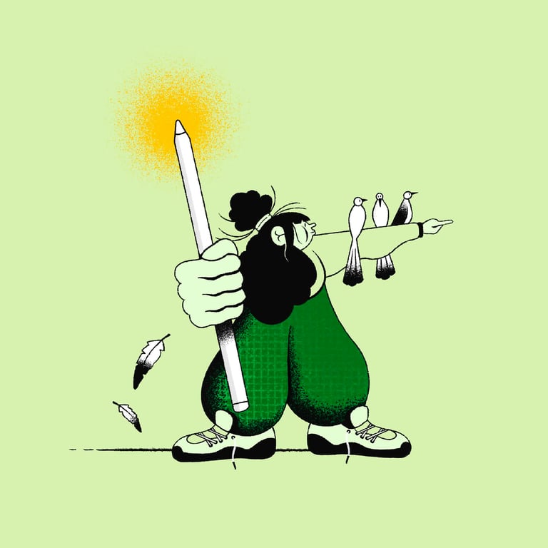 Pablo Caracol The right direction / Personal work