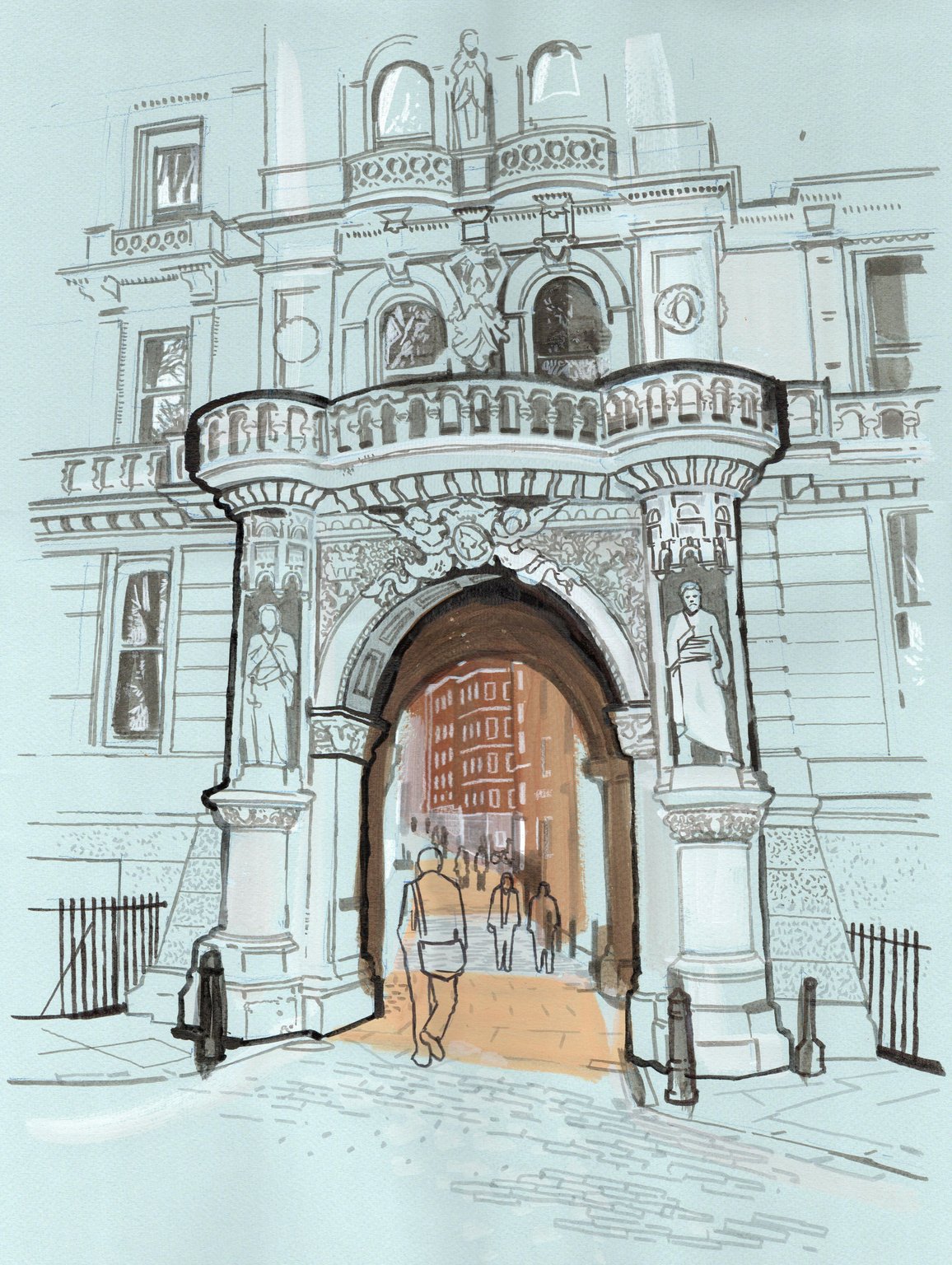 Lyndon Hayes Middle Temple Grand Entrance