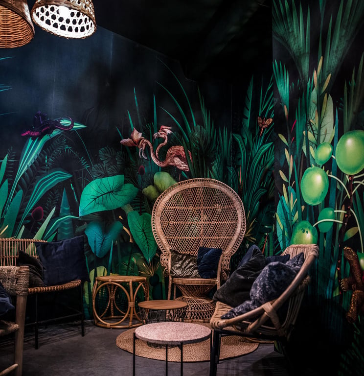 Xavier Segers Bar Palmier wallpaper