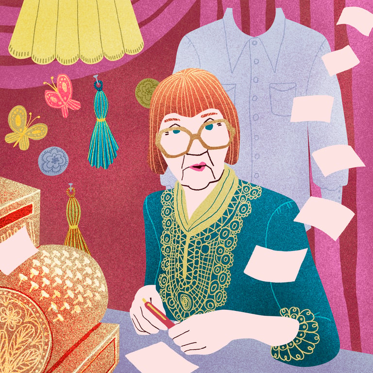 Character Illustrations Curated by Martin Colyer The Pitch Contest. Illustrated pitch. Client: Göteborg Film Festival – Fabiana