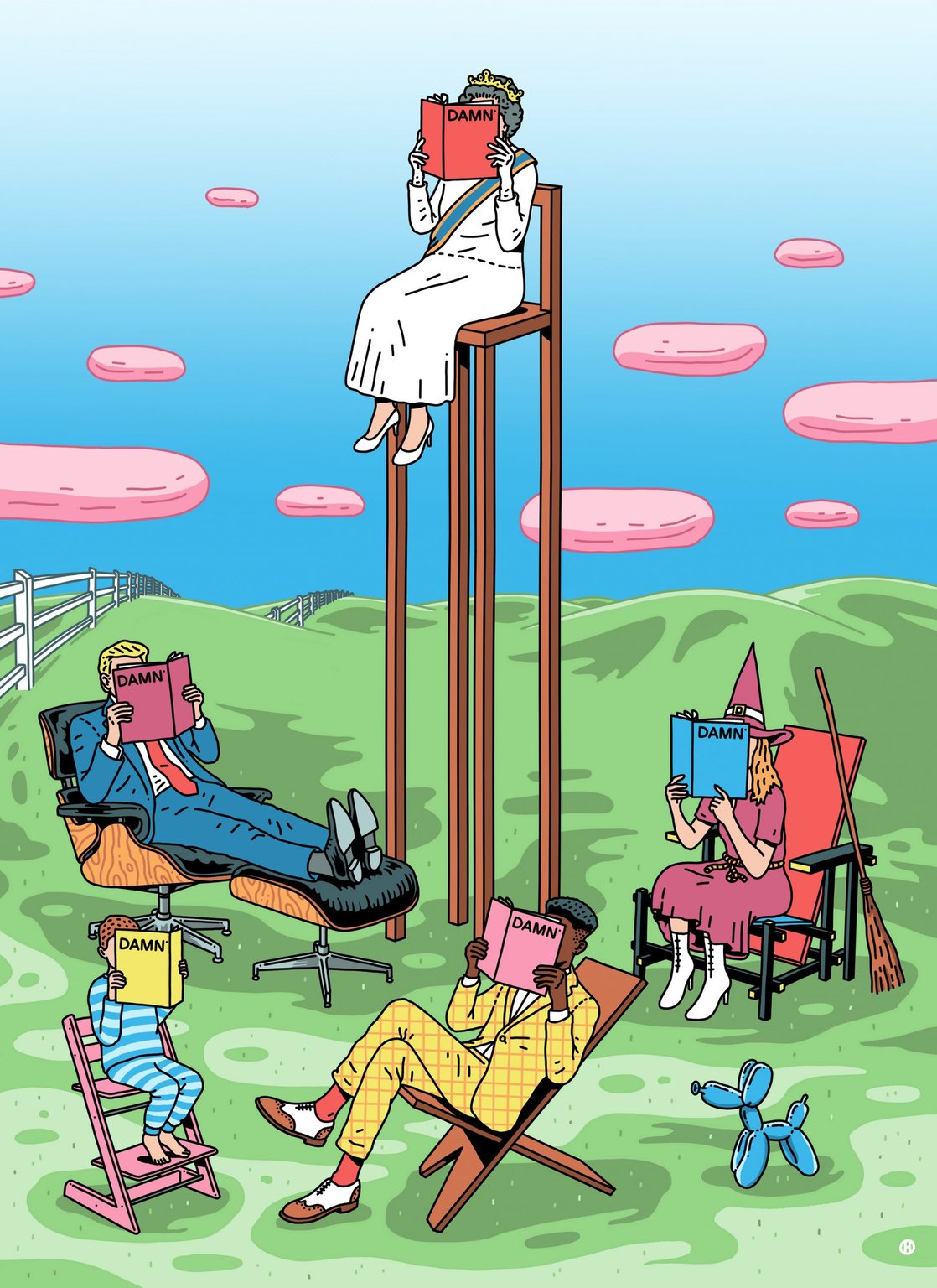Excellent Editorial Illustration Part 2 curated by AOI Design and art magazine