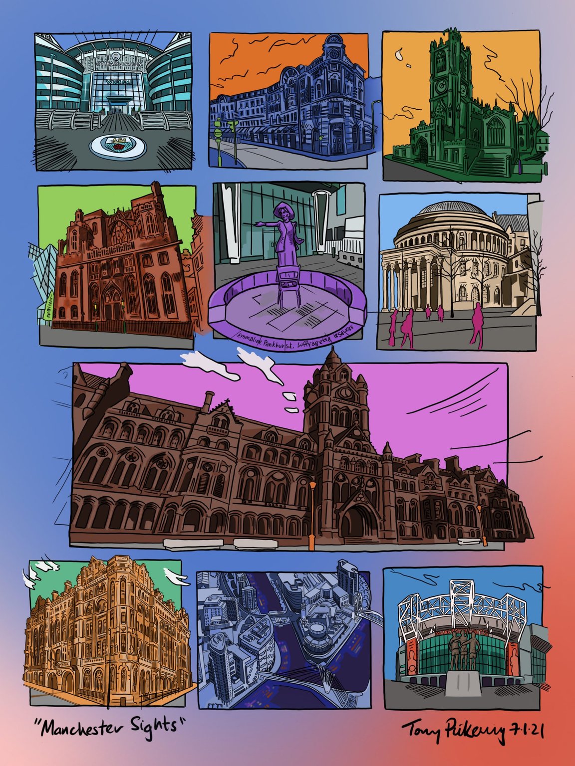 Pick-Art Manchester Sights