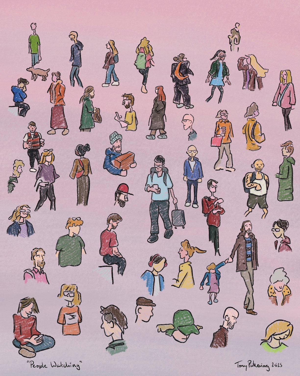 Pick-Art ‘People Watching’