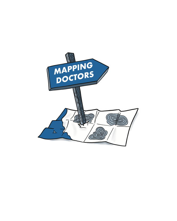 Pick-Art Mapping Doctors Logo
