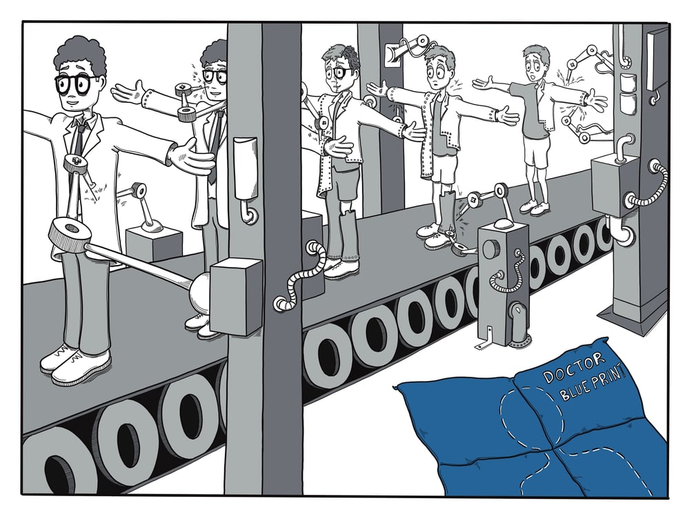 Pick-Art “Doctor Blueprint”