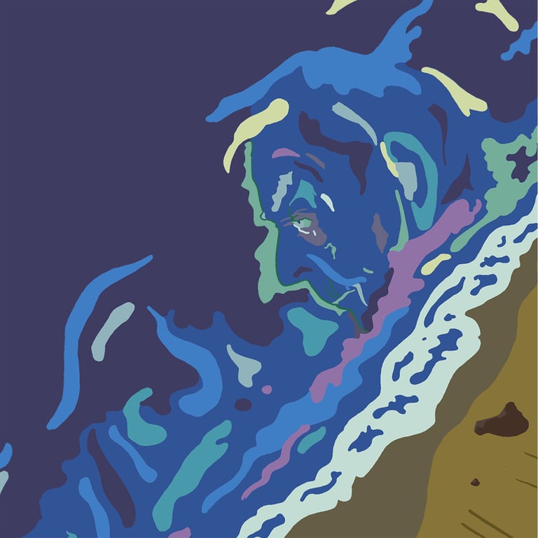 Pick-Art Down to a sunless sea