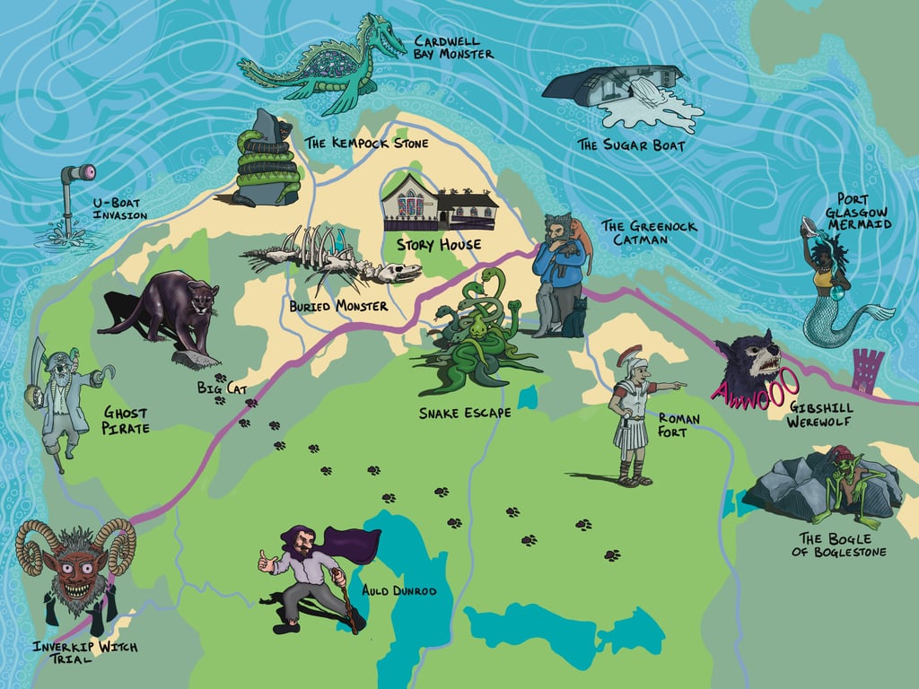 Pick-Art Folklore Map