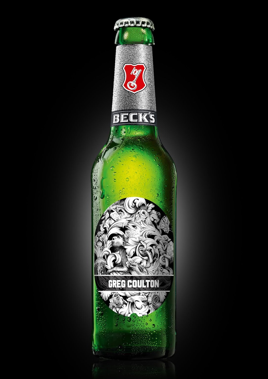 Greg Coulton Be Kreativ Beck’s Beer packaging 2 / Mcann Blue