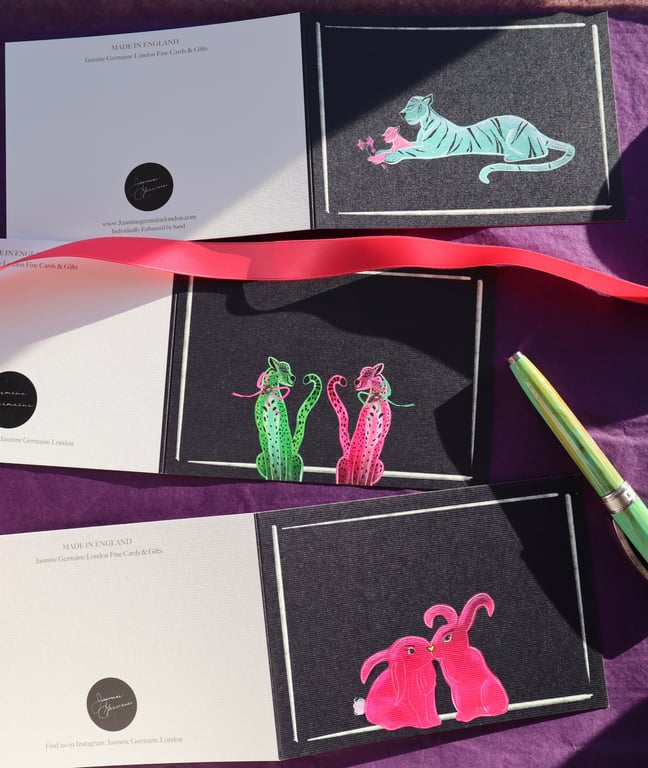 Jasmine Germaine Greeting cards