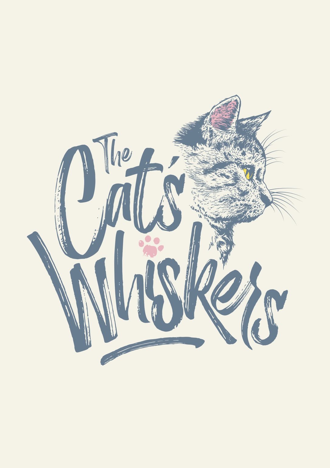 Greg Coulton Logo branding / The Cat’s Whiskers