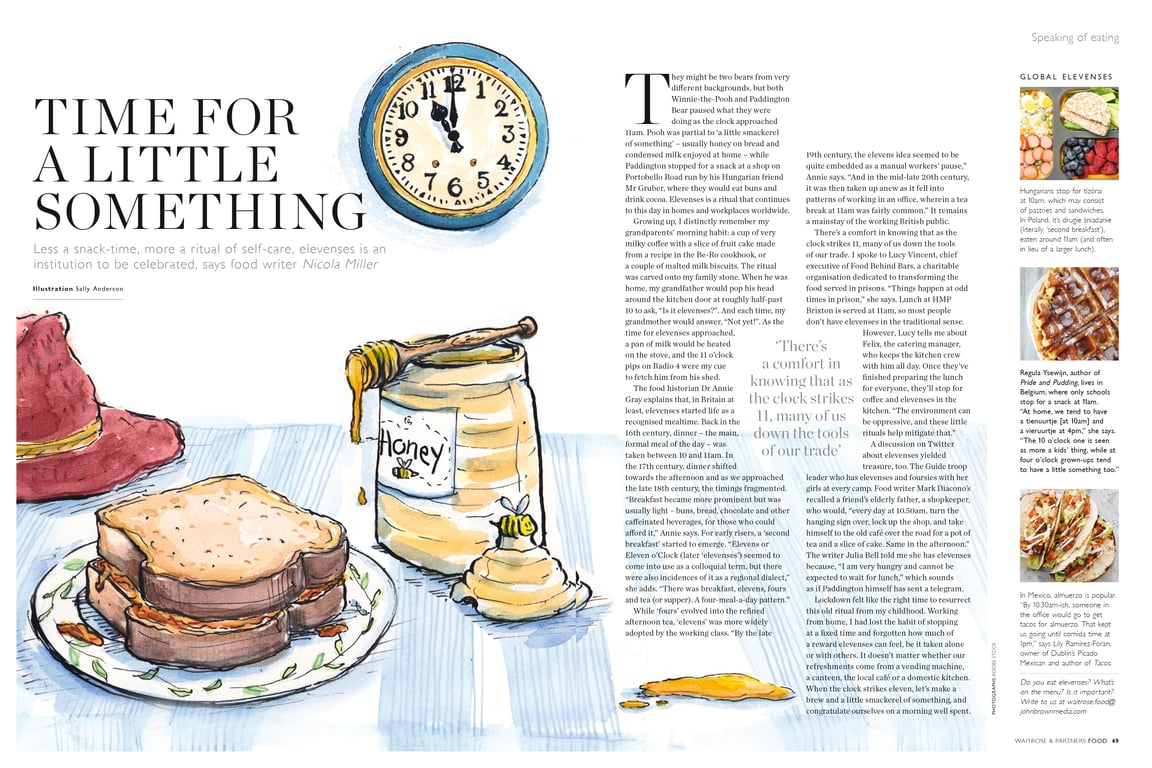 Sally Anderson Waitrose Food Magazine