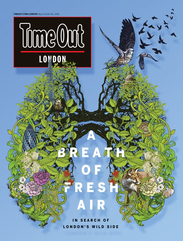 Greg Coulton Illustrates Time Out London