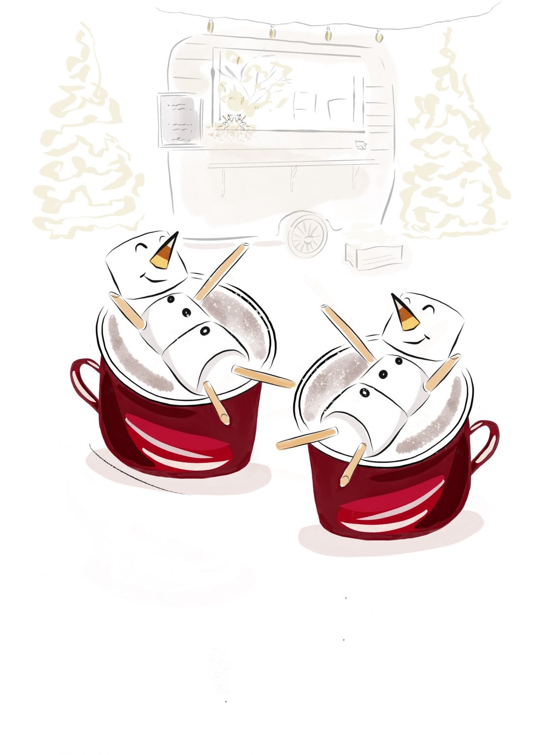 Jasmine Germaine Tipsy Winter Hot chocolate