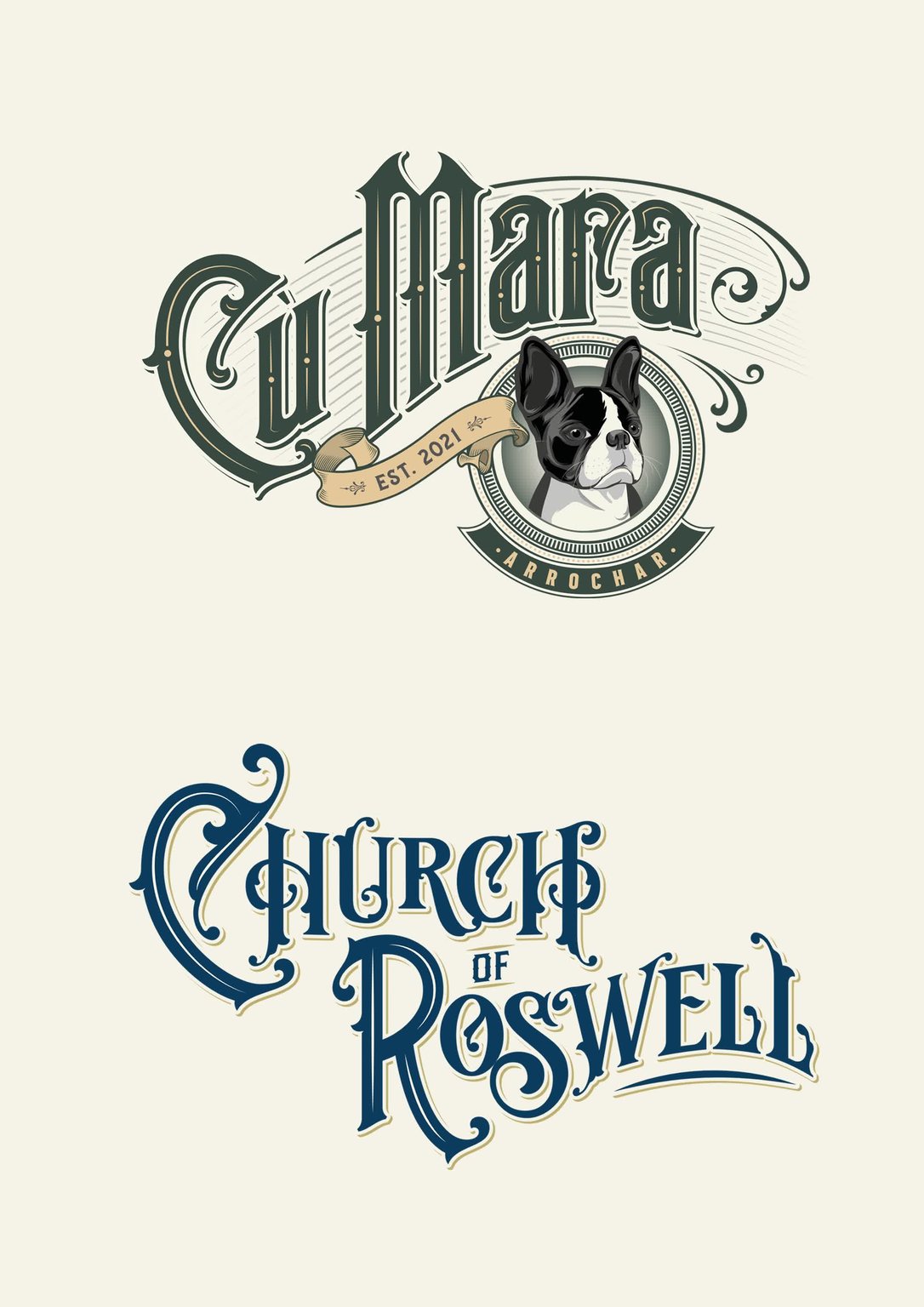 Greg Coulton Various logos