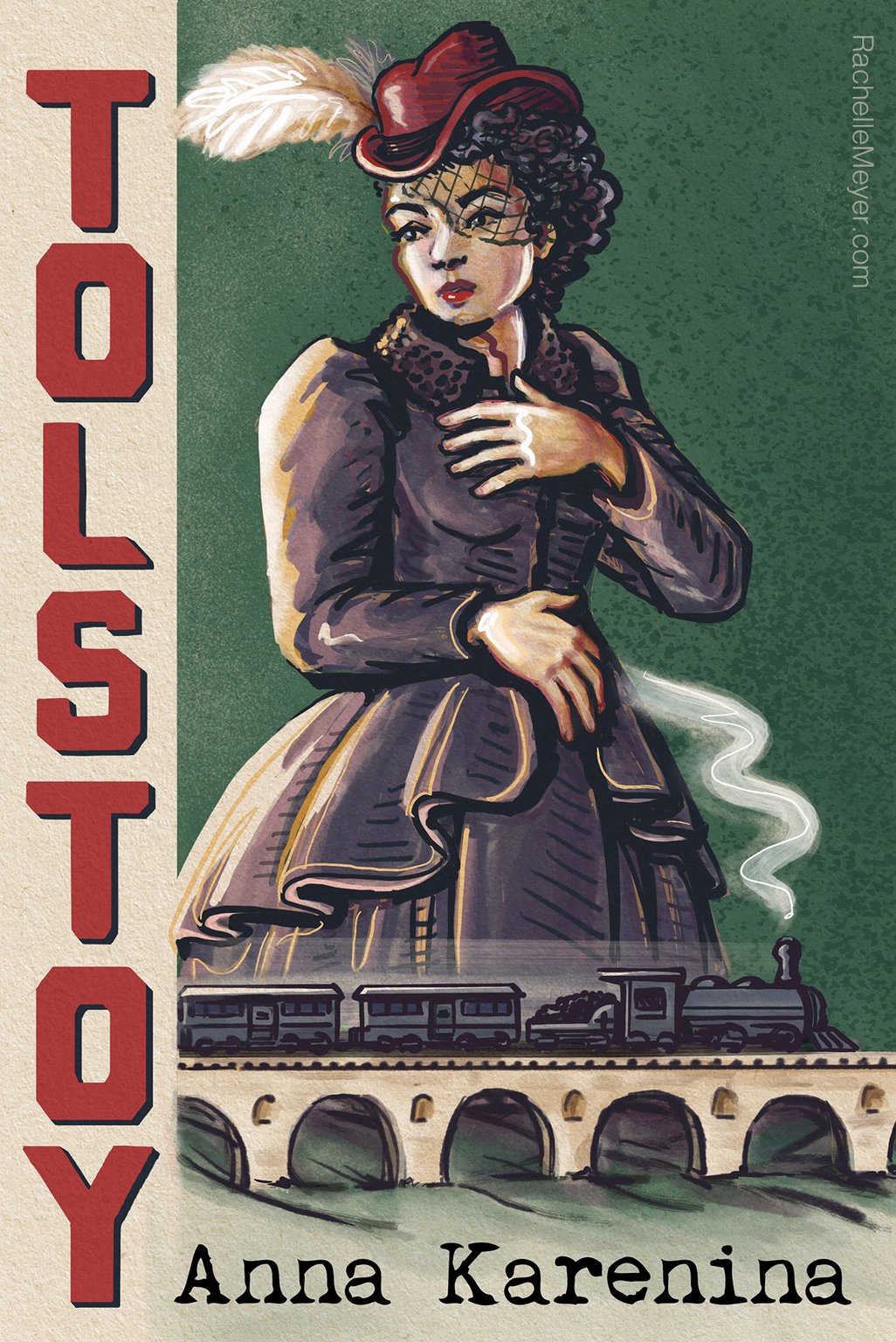Character Illustrations Curated by Martin Colyer Anna Karenina book cover