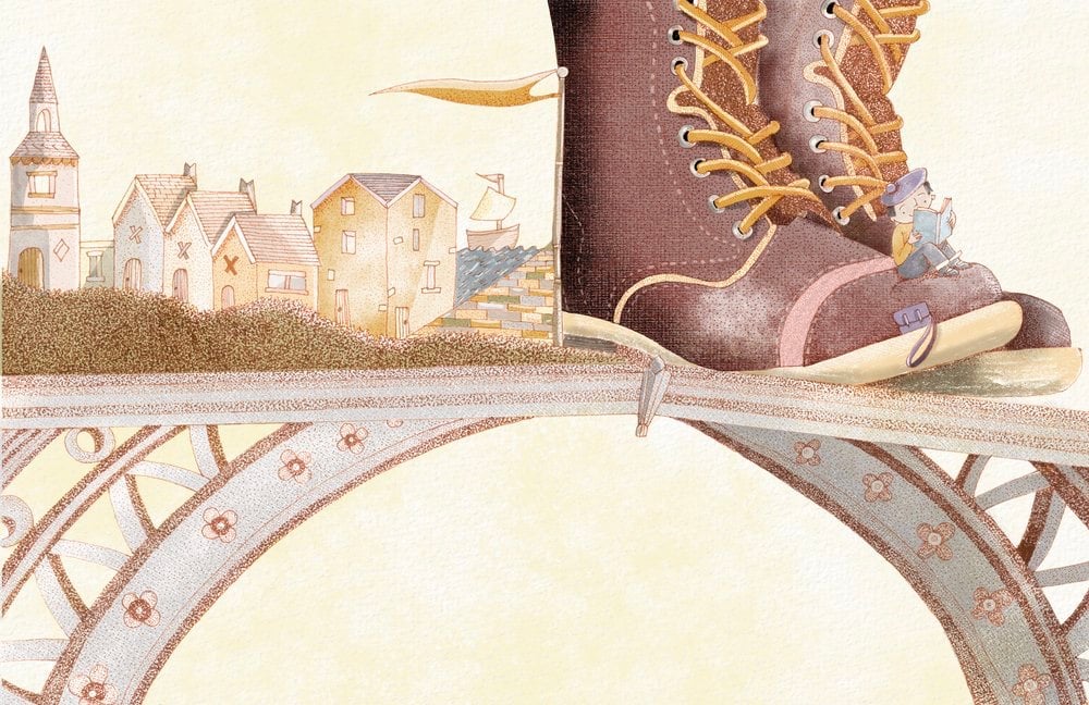 Nicholas Child - The Children’s Illustrator Maybe I Met a Giant