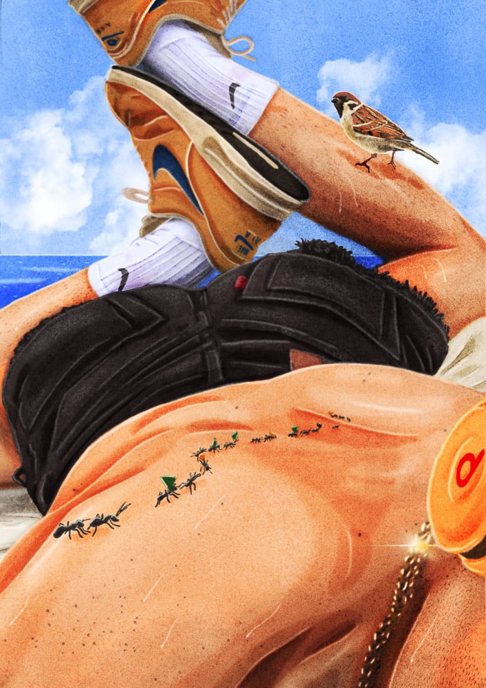 Oskar illustration Jamie Edler