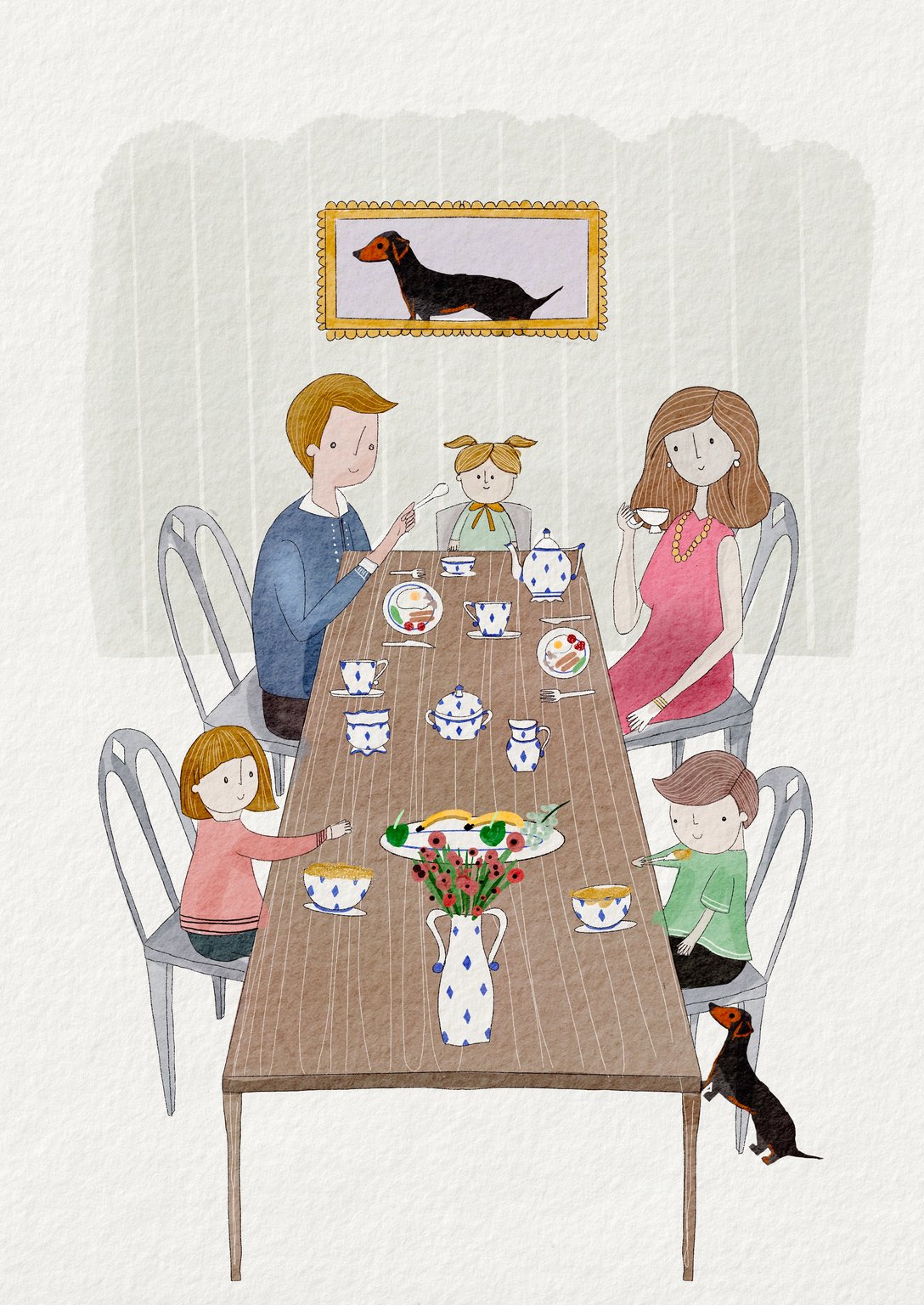 Nicholas Child - The Children’s Illustrator Manners Begin at Breakfast