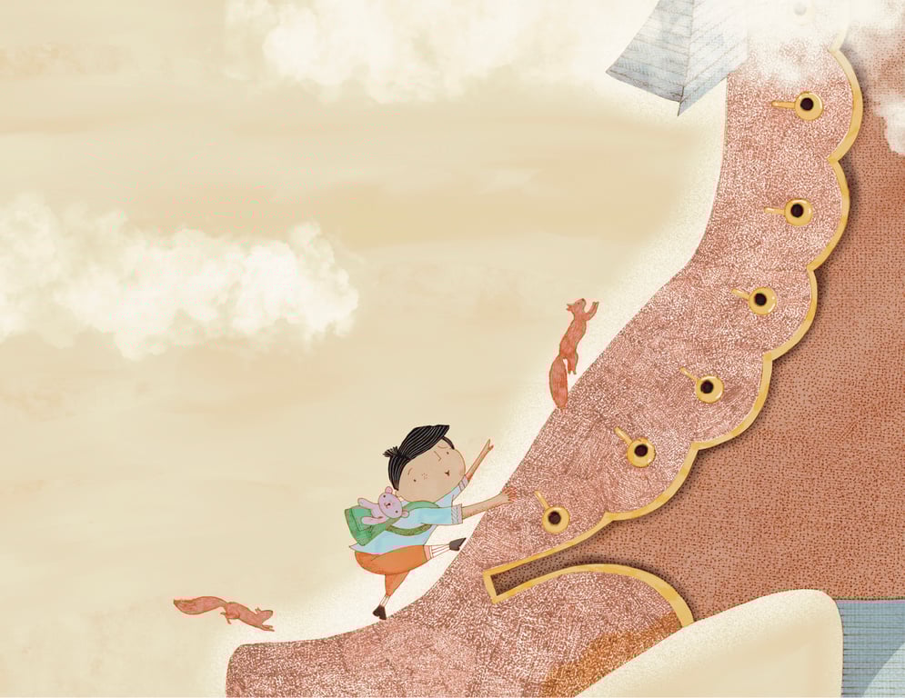 Nicholas Child - The Children’s Illustrator Maybe I Met A Giant