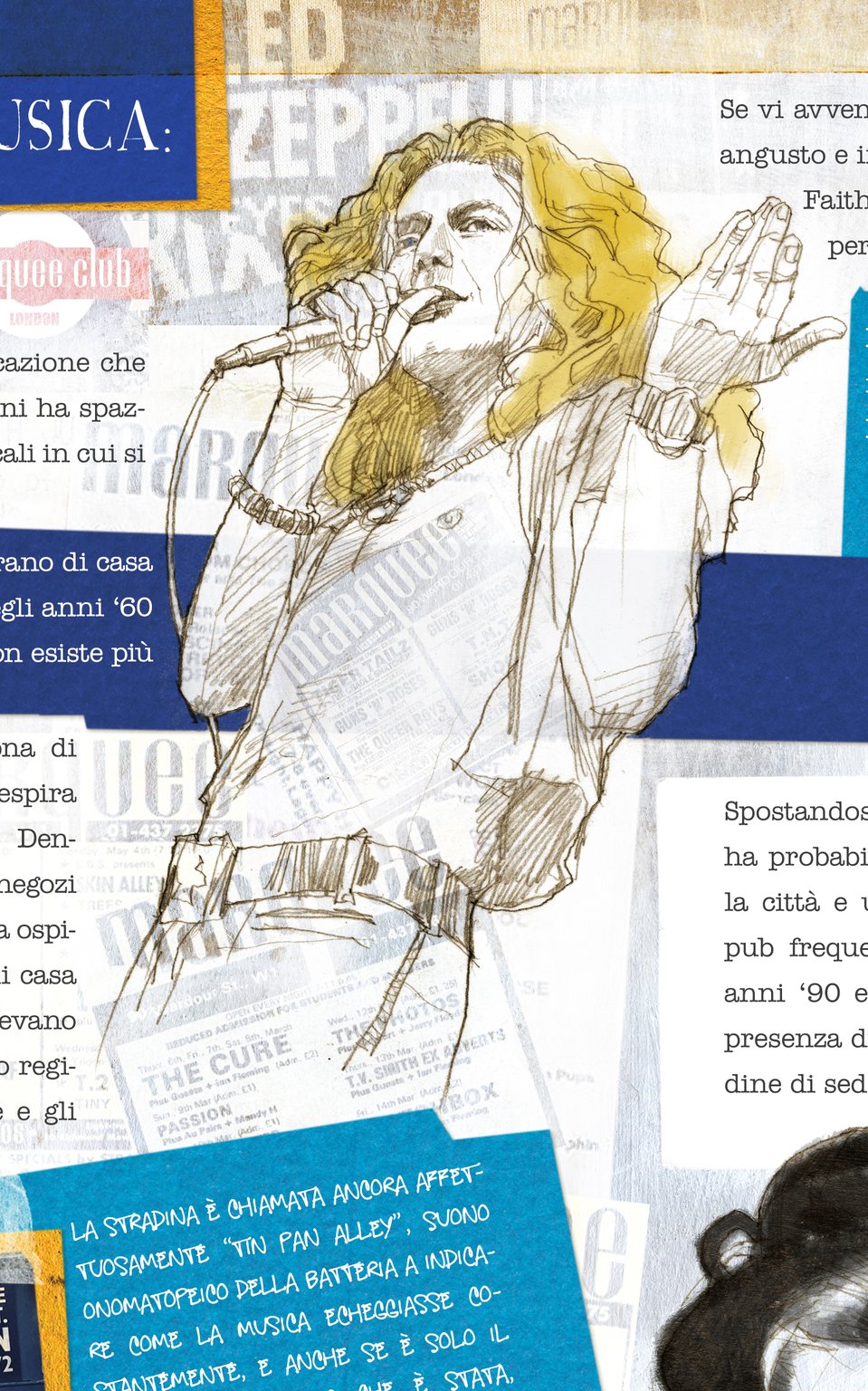 Monica Auriemma Londramania, Rizzoli – Robert Plant (detail)