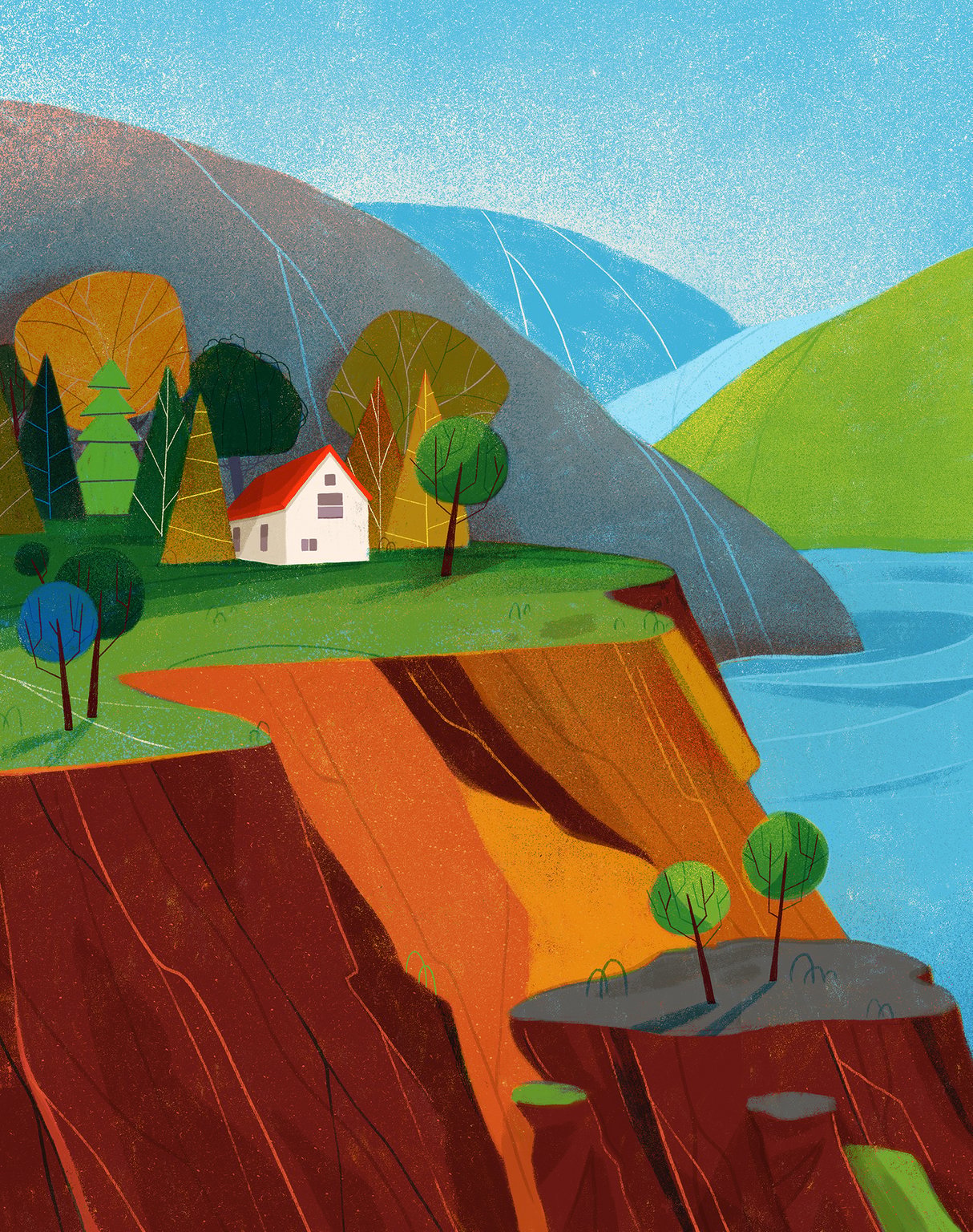 Margarida Esteves House on the cliff