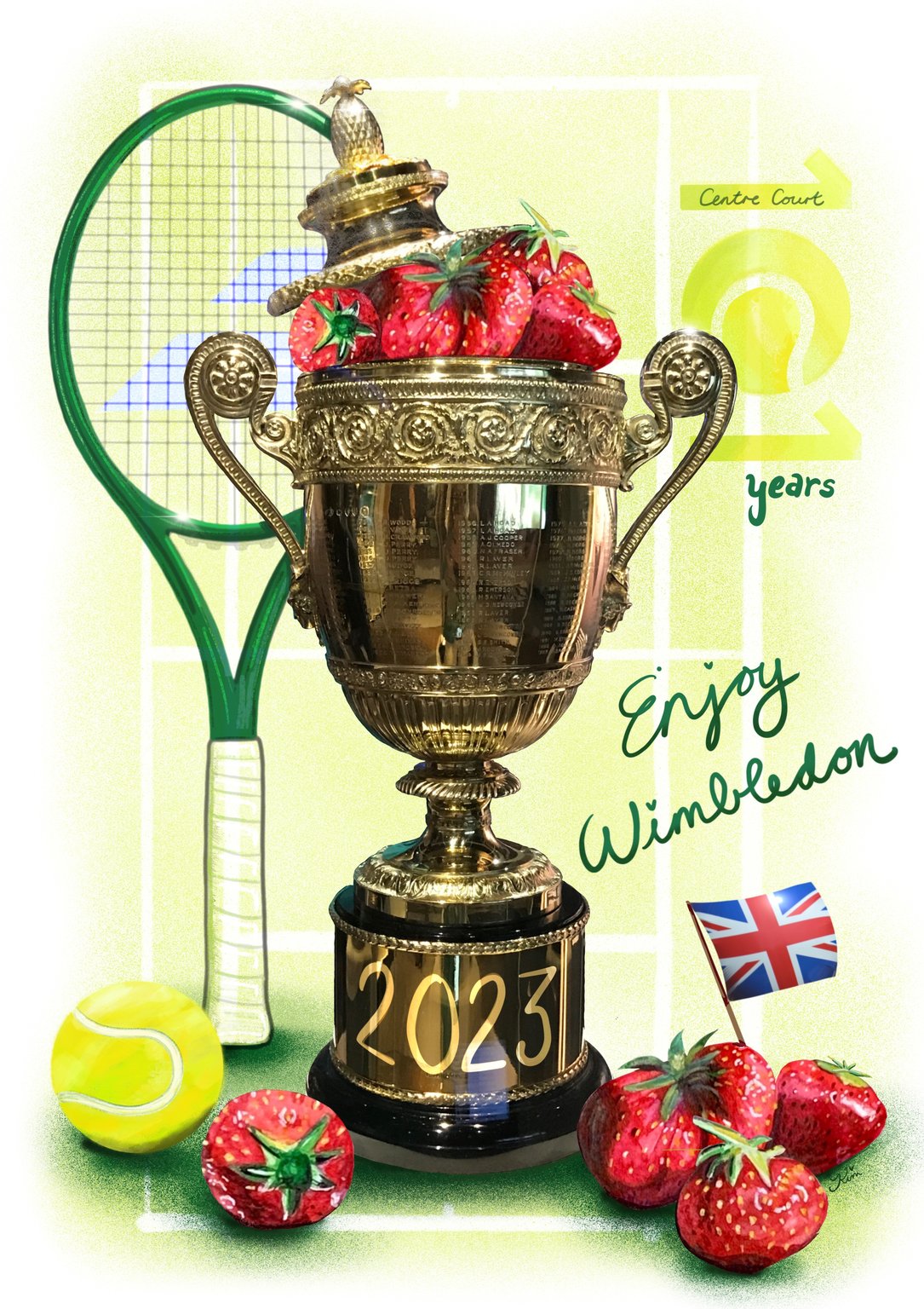 Inspire by Kim - Kimberley Kay Wimbledon 101 years p Copyright Kim
