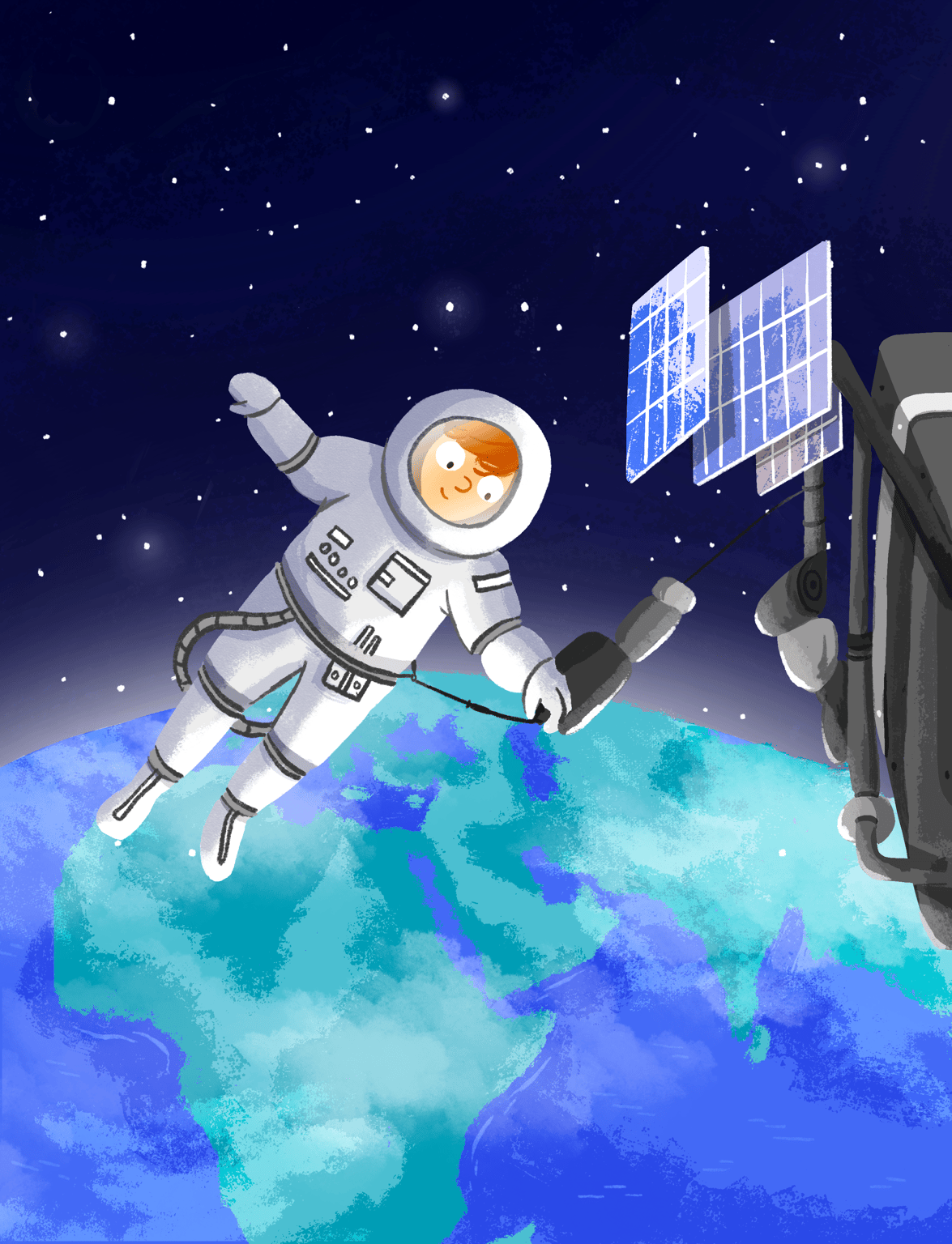 Leanne Coelho Astronaut Space Walk