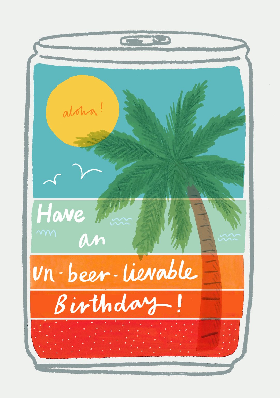Stella Isaac Illustration Beer card