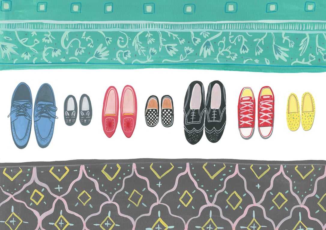 Stella Isaac Illustration Shoes