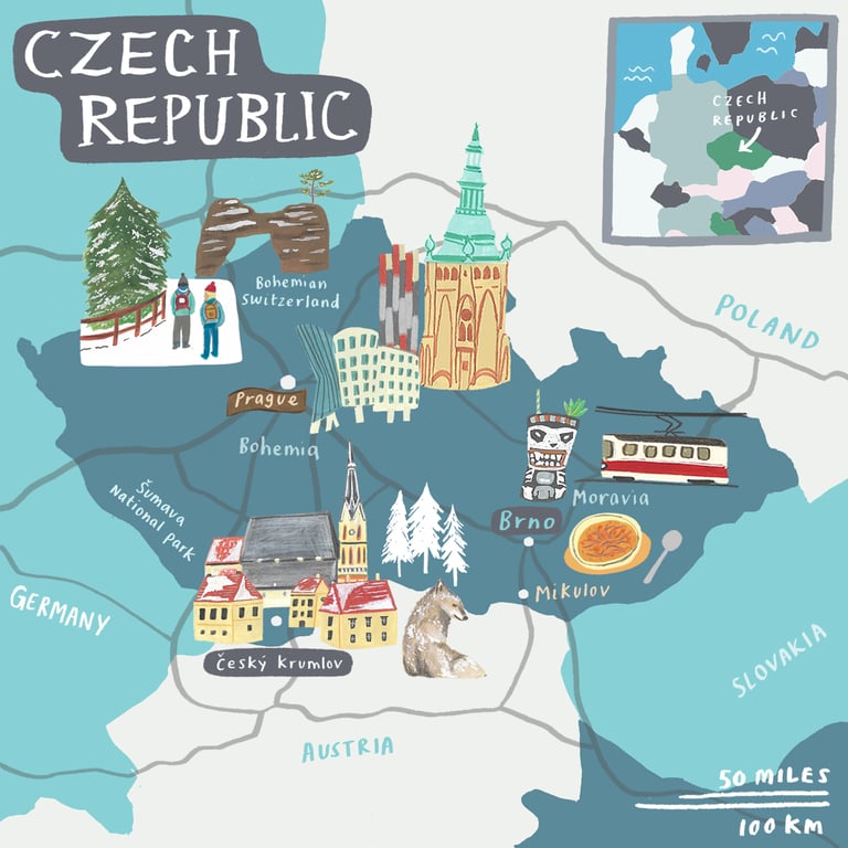 Stella Isaac Illustration czech