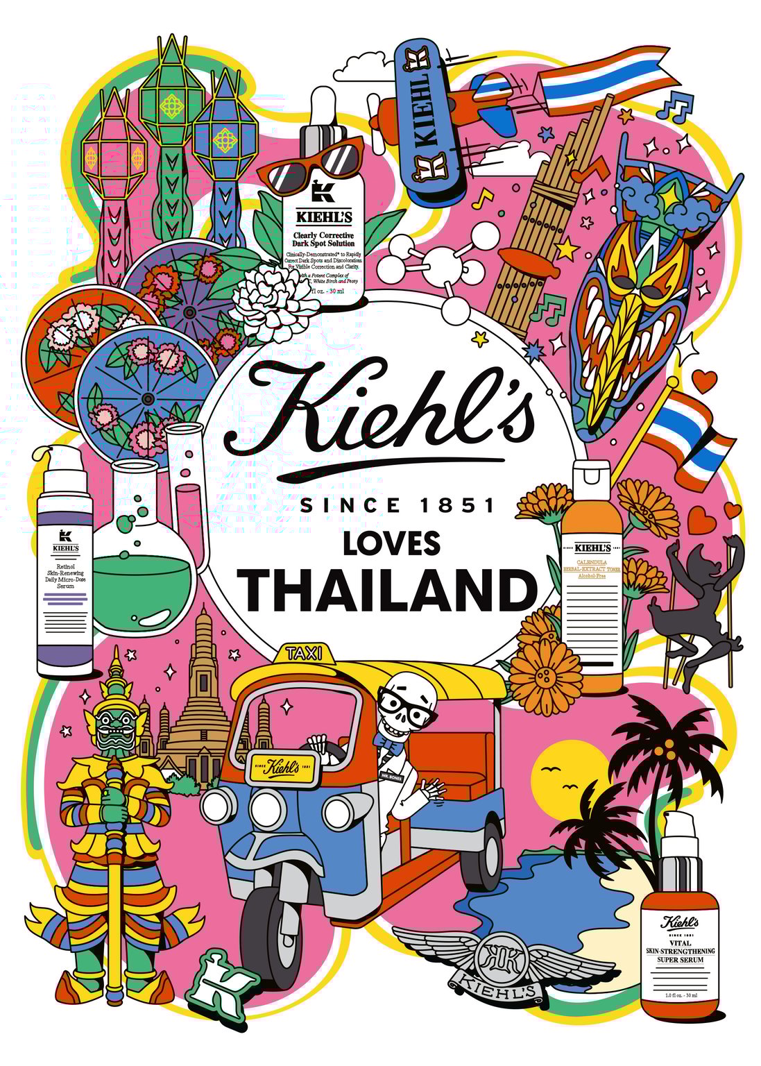 SEASONOFVICTORY aka Linda Baritski Kiehl’s Loves THAILAND 2022 illustrations