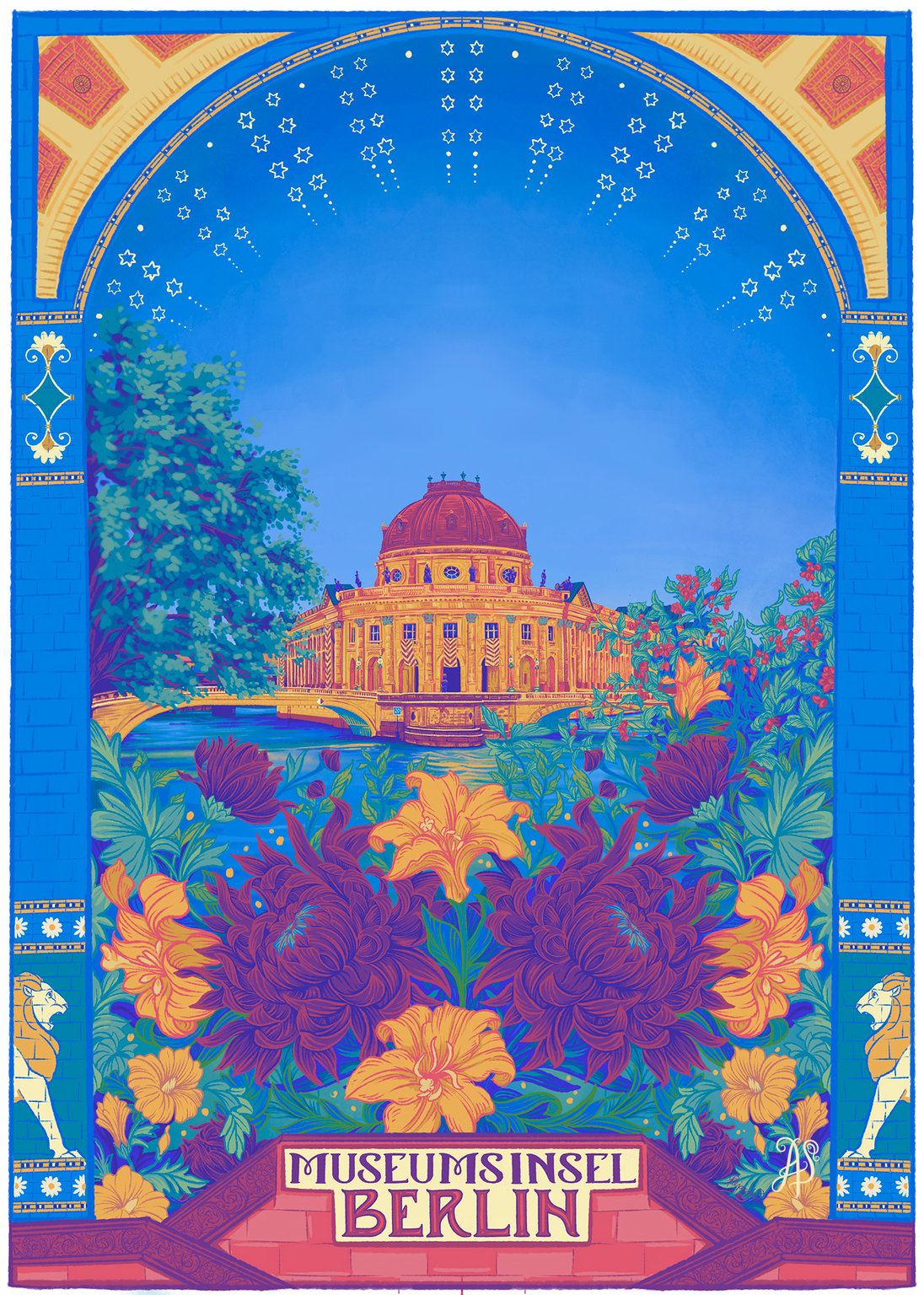 Alejandra Penaloza Museum Island, Berlin