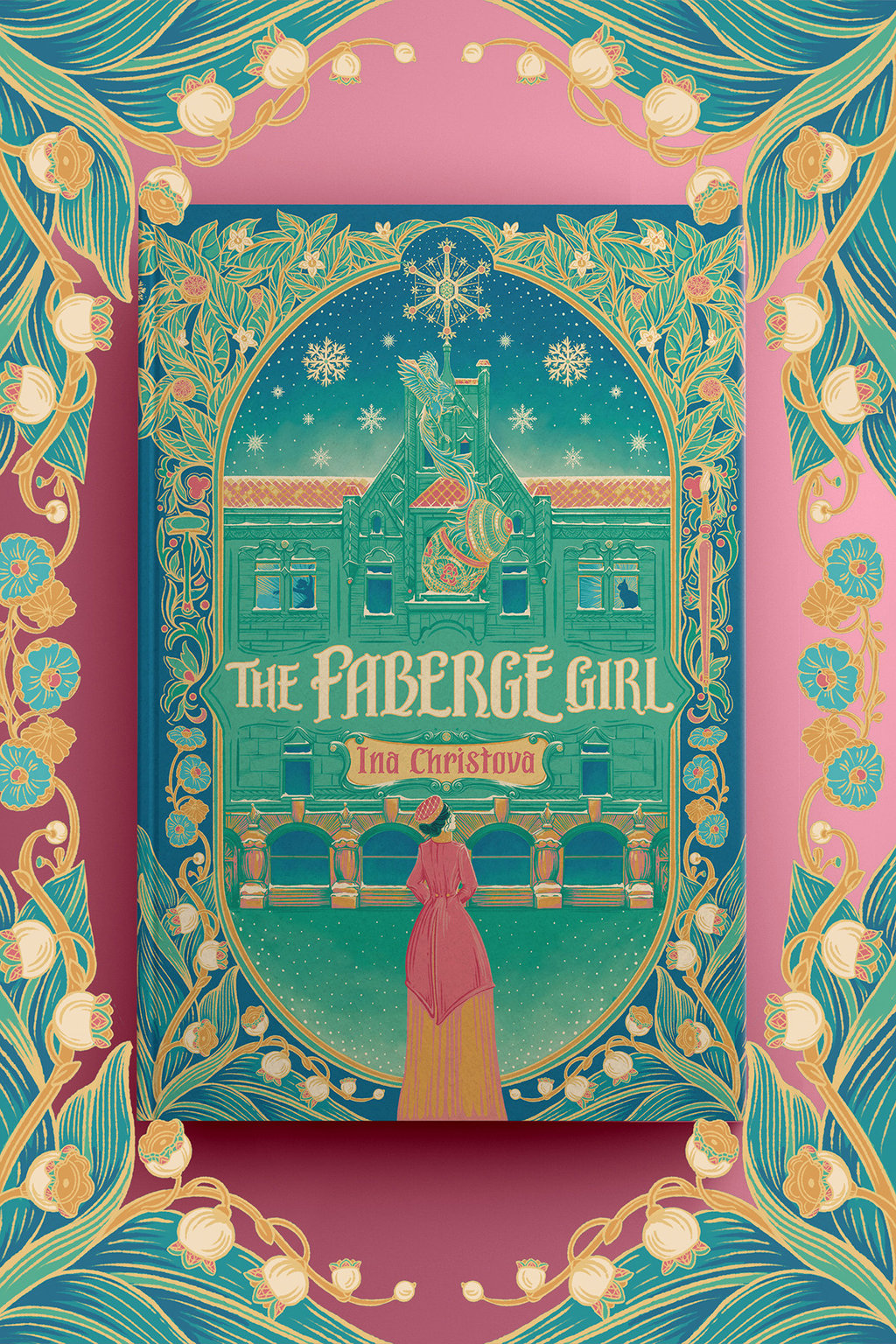 Alejandra Penaloza The Faberge Girl Book Cover Design and Illustration