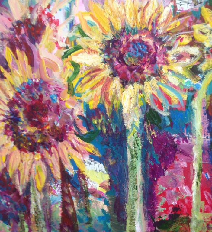 StarletCharlotte Sunflowers 1