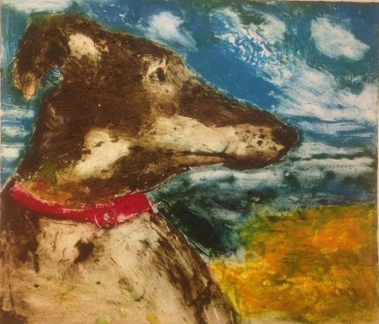 StarletCharlotte Pointy Dog Red Collar