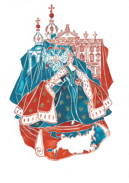 Robyn Deasy Catherine the Great( inspired by Simon Serbag Montefiore’s book The Romanovs)