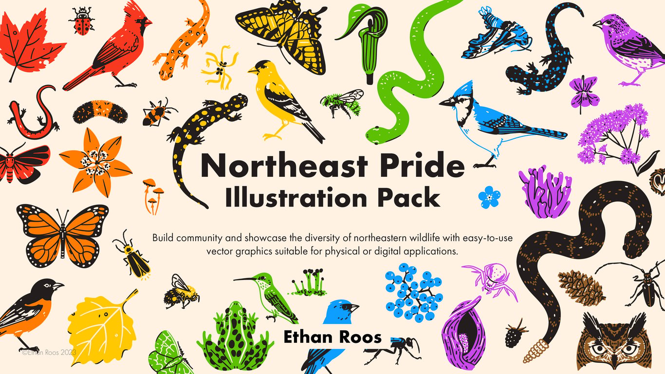Ethan Roos Pride Illustration Pack