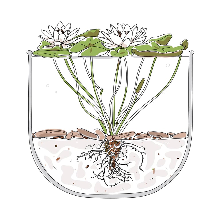 Ethan Roos Waterlily Planter