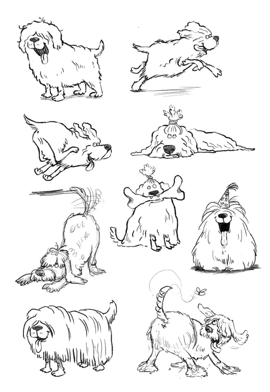 Dotti Colvin Dog Characters