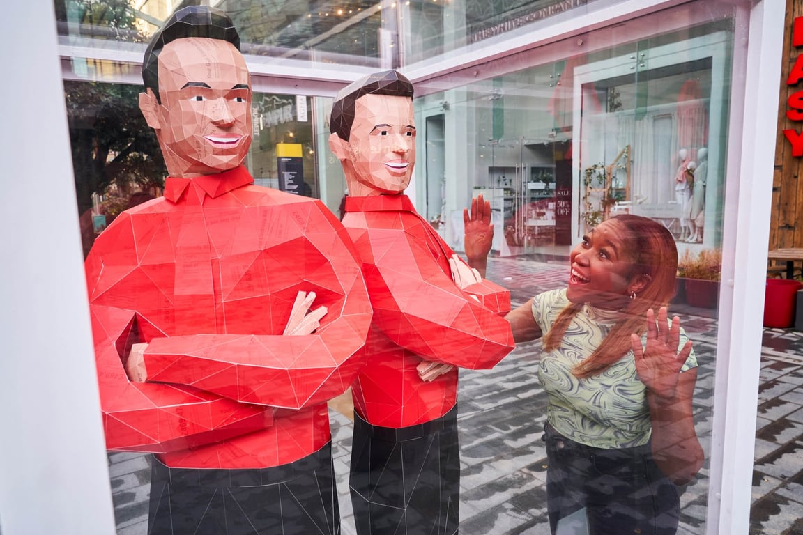 Nathan Ward Ant & Dec / Santander and Mastercard